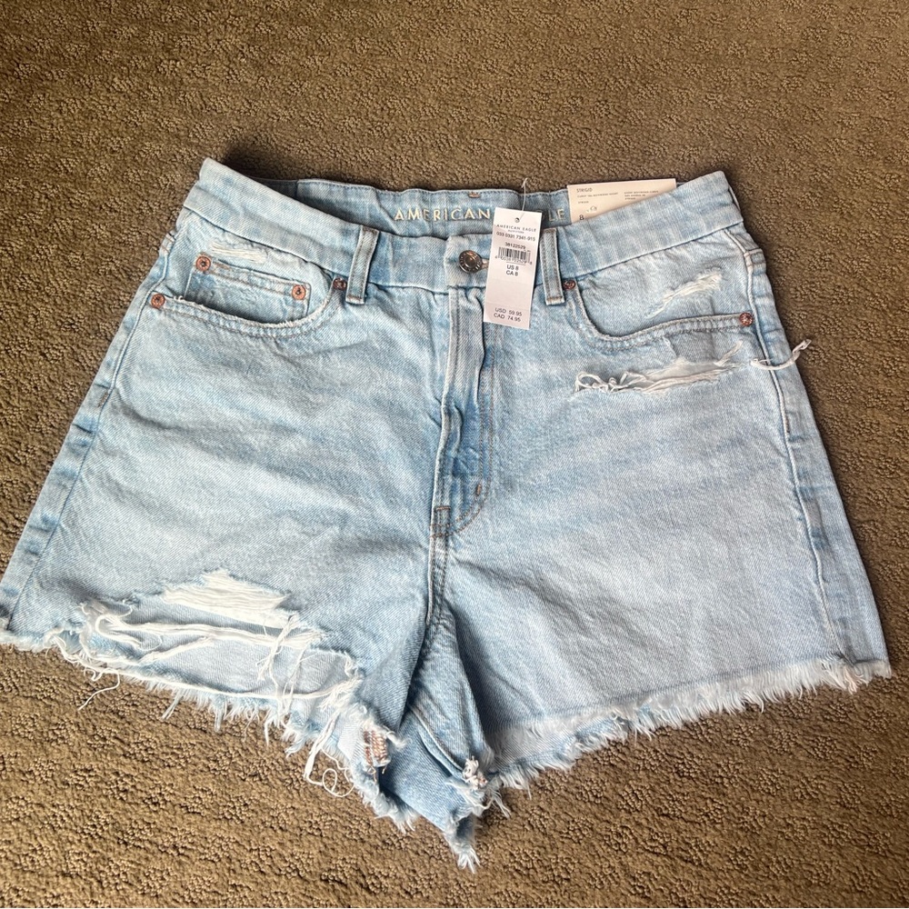 American eagle Jean shorts size 8. New